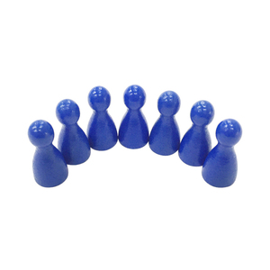 Chessman-Juego de mesa de madera de 12x24mm, 100 piezas, color azul - Product Image 3