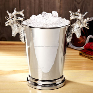 Cubo de hielo para champán, fabricado en latón, para bares - Product Image 6