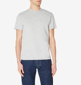 ขายส่งที่กำหนดเองกลุ่มผู้ชายรอบคอว่างเปล่าสีเทาเสื้อยืด - Product Image 2