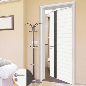Elegante Turquía blindado <span class=keywords><strong>Precio</strong></span> de <span class=keywords><strong>puerta</strong></span> de seguridad de acero puertas de madera de diseño - Product Image 3