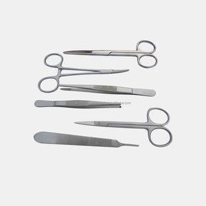 Kit de herramientas de disección para estudiantes de medicina, 6 piezas, precio barato, venta al por mayor - Product Image 1