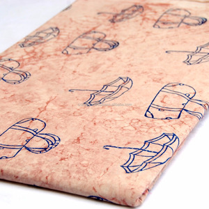 Bronze Color Hand Block Printed 100% Combed Cotton Natural Dyed Eco-friendly Fabric <b>for</b> Girls Umbrella Hand Bag Cover Indian Raw - Product Image 3