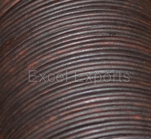 Elegante Estilo Vintage Acabado antiguo Cordón de cuero redondo Pulsera y collar Cordones para bolsos Estilo vintage elegante - Product Image 1