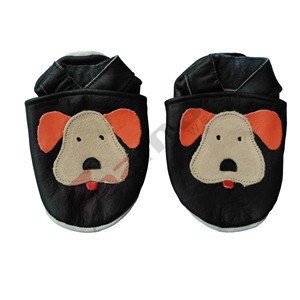 2021 Couleur noire En Cuir Bébé Chaussures - Product Image 2