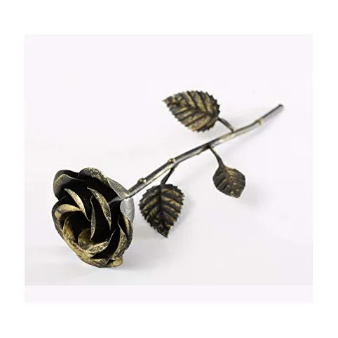 Rose Antique Iron Stained Metal Rose Hochzeits geschenke 6. und 33. Jahr Eisen rosen für die Frau Ehemann Frauen oder Männer in Ihrem Leben