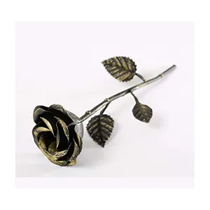 गुलाब प्राचीन लोहे दाग धातु गुलाब शादी के तोहफे पत्नी पति के लिए 6th और 33rd साल लोहे गुलाब महिलाओं या पुरुषों अपने जीवन में