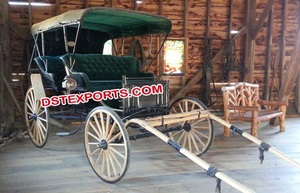 Semitree — landau Vintage cheval recourbé, vente en gros, accessoire de mariage, vendus par fabricants de Buggy - Product Image 4