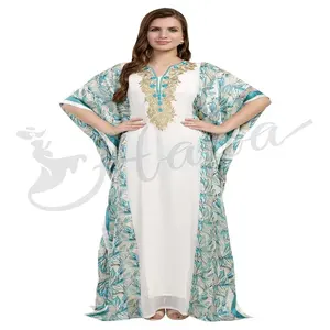 Dubai Style kaftan moroccan farasha Jalabiya maxi dress abaya