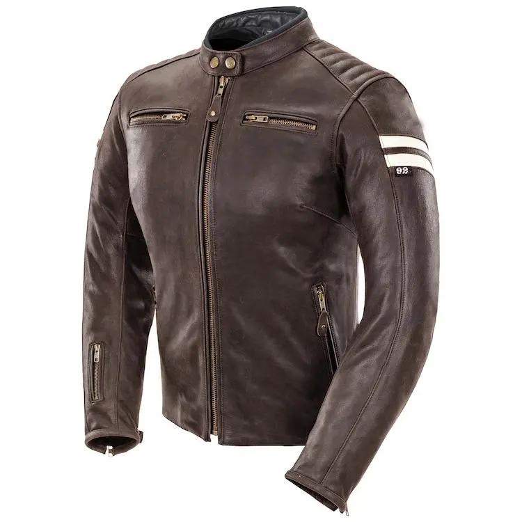 High Quality New Fashion Design Men Leather Jacket In Pakistan