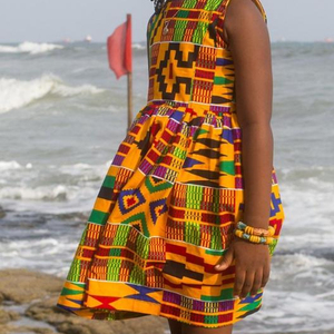 chinese dress ladies MG Lace Fashion Royal Kente Cloth Dress Design RDP672