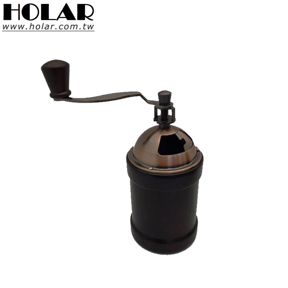 Holar] Taiwan Made Brown Hand Crank Coffee Grinder Coffee Mill
