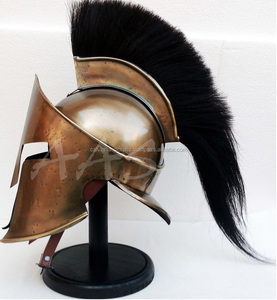 Armure médiévale Masque viking ROI LÉONIDAS Grec SPARTIEN 300 Casque romain Costume d'Halloween CHMH30028 - Product Image 2