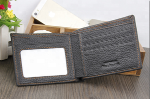 Portefeuille pour jeune homme en cuir véritable, première couche de cuir de vache, Batman - Product Image 4