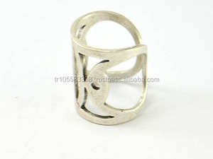 Anillo largo chapado en oro rosa - Product Image 2