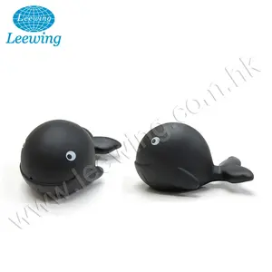 Plastic Toy Manufacture Hot Promotional Gift Item Water Shower Toys For Kids Plastic PVC Vinyl Customized Logo Printed Sea Animal Whale Bath Toy