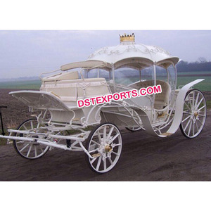 Buggy de Cenicienta tirado por caballos, fabricante de carruajes tirados por caballos de calabaza, fabricante de carruajes tirados por caballos reales de EE. UU. - Product Image 1