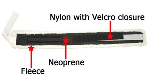 เหงื่อคอม้านีโอพรีนขนแกะ - Product Image 4