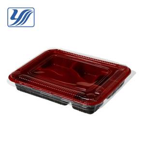 Barquette alimentaire jetable en PP avec couvercle, moulage en pulpe, multicolore - Product Image 3