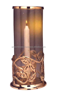 Meilleure qualité bougeoir en métal haute vente cuivre plaqué belle lampe de bougeoir - Product Image 4