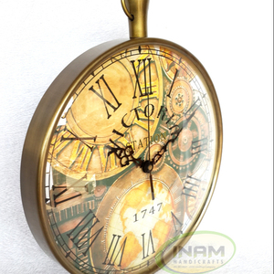 นาฬิกาแขวนผนังแบบโบราณ,นาฬิกาแขวนผนัง,นาฬิกาสไตล์ทะเล - Product Image 1