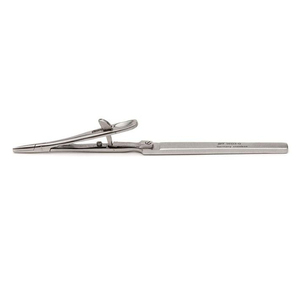 Stevens Instrument chirurgical allemand de haute qualité 13cm porte-aiguille droit dentelé source d'alimentation manuelle de Pakistan Mahersi - Product Image 1