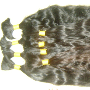 Extensiones de cabello humano a granel natural 12A superventas, extensiones de trama de estilos Afro Wave indio de buena calidad del sur de la India - Product Image 1