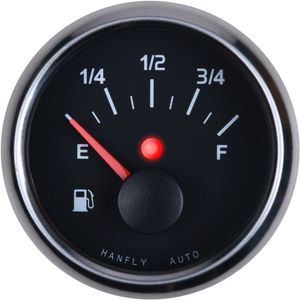 الأبيض و العنبر 52 مللي متر مولد السيارة العالمي معيار الوقود و عداد مقياس الوقود - Product Image 1
