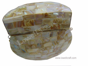 White mop Handmade <strong>clutch</strong> <strong>bag</strong> Metal purse wallet <strong>bag</strong> <strong>bridal</strong> <strong>bags</strong> - Product Image 4
