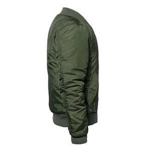 new arrival custom bamber Jacket for men made of smooth fabric - Product Image 2