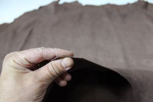 Marron Vintage Stone Wash Look cuir souple peau d'agneau Napa cuir souple meilleure qualité en gros peau de mouton - Product Image 6