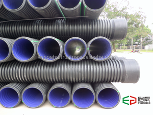 ท่อลูกฟูกผนังคู่ HDPE สําหรับอุตสาหกรรมก่อสร้างใหม่ - Product Image 3