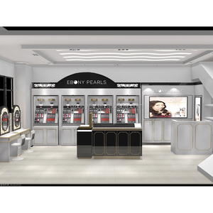 Exhibidor de Maquillaje de Madera MDF de Fábrica China de Alibaba, Exhibidor de Cosméticos L'Oréal - Product Image 1