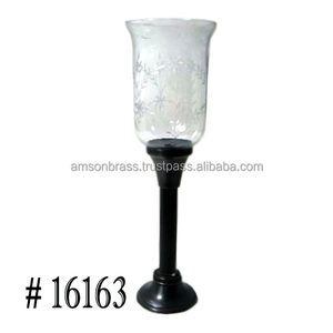 เชิงเทียนตั้งโต๊ะสีเงินสำหรับงานแต่งงาน - Product Image 5