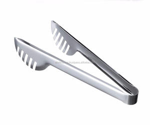 Vendeur indien Vente Durable En Acier Inoxydable Pinces Ensemble Écologique Intelligent De Service En Métal Alimentaire Grill Ustensiles SKI Marque pour la Cuisine - Product Image 1