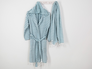 Peignoir de bain en 2 couleurs, 100% coton, hamac turc, tissu de haute qualité, à bas prix, Sauna, Spa - Product Image 2