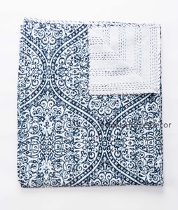 Colcha Kantha estampada al por mayor, colcha Kantha de doble tamaño, precio barato - Product Image 3