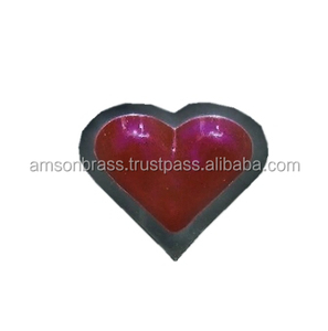 Plats en métal de conception classique Double Section Plat en relief Plat antique argenté pour la maison et l'hôtel - Product Image 6