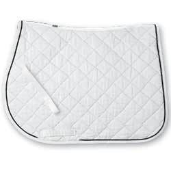Tapis de selle matelassé en coton avec bordure en cordon, couverture d'équitation, tapis de selle en coton premium matelassé avec passepoil décoratif en cordon - Product Image 5