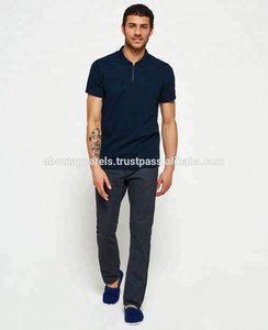 Polos transpirables de hombre bordados hechos a medida polos de alta calidad al por mayor baratos de fábrica a granel - Product Image 3