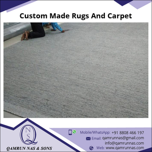 Alfombra y alfombra lujosas de Grado Superior hechas a medida Proveedor indio de buena calidad Lichi lavable para uso en el baño - Product Image 3