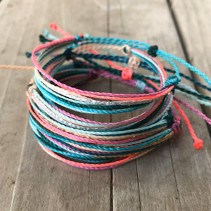 Linhasita Wax String <b>Bracelet</b> Waterproof Handmade Happiness - Product Image 1