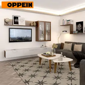 New Design Living Room Modern <strong>Corner</strong> Wooden <strong>TV</strong> <strong>Cabinet</strong> - Product Image 1
