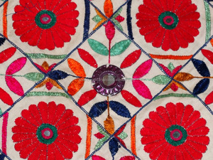 Producto indio tela Vintage algodón Patchwork pared decorativa Toran mejor calidad colección precio al por mayor - Product Image 3