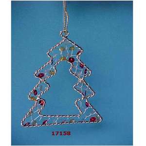Handmade <b>Beads</b> Christmas Tree Hanging Ornaments for Home Main <b>Door</b> & Temple Decor - Product Image 1