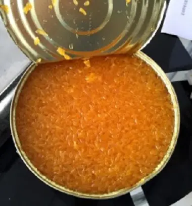 Kantung Jeruk Mandarin Dalam Kaleng 18L