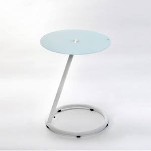 <span class=keywords><strong>Table</strong></span> d'angle de canapé en verre, salon au Design moderne, livraison gratuite