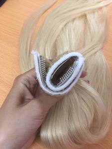 Extensiones de Cabello Humano Virgen Remy al por Mayor para Cabello Negro y Rubio, Naturales, Lisas, con Clip, de 6'' a 32'' - Product Image 2
