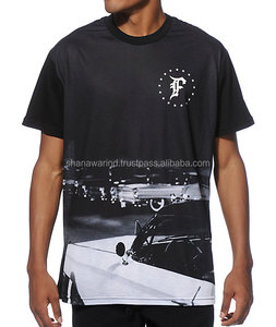 เสื้อยืดระเหิดแบบกําหนดเอง 100% โพลีเอสเตอร์ระเหิดเสื้อยืดออกแบบเสื้อยืดระเหิดเต็มรูปแบบการพิมพ์แบบกําหนดเอง - Product Image 2
