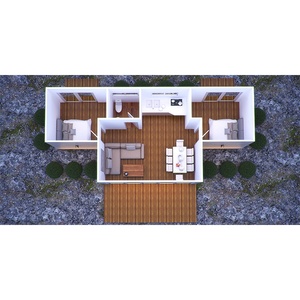 Villa préfabriquée à deux étages en béton avec structure en panneaux sandwich - Product Image 4