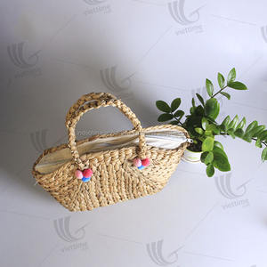 Sac à bandoulière fait à la main pour femmes, accessoires de plage en paille pour dames, nouvelle collection - Product Image 2